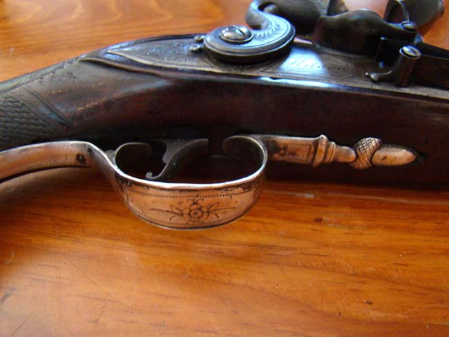An 18th century English silver mounted flintlock officers' pistol by William Wilson, London 1783 — image 3